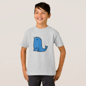 T-shirt joli phoque de dessin animé (Devant entier)