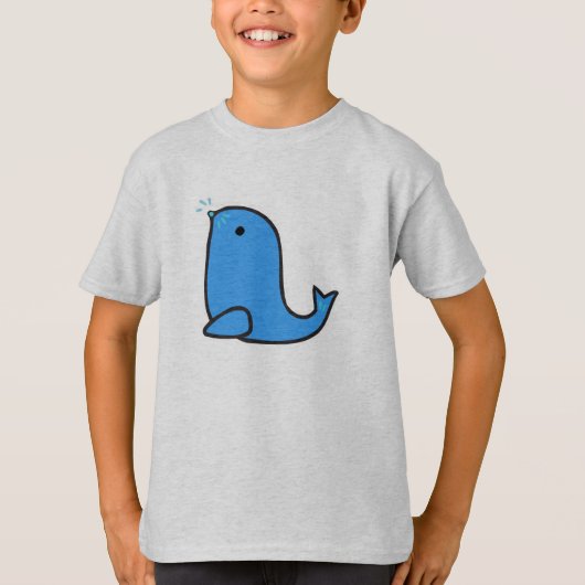 T-shirt joli phoque de dessin animé (Devant)