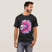 T-shirt Joli poisson Betta (Devant entier)