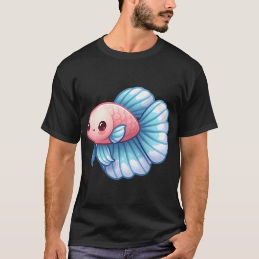 T-shirt Joli poisson Betta (Devant)