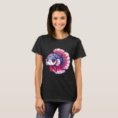 T-shirt Joli poisson Betta (Devant entier)