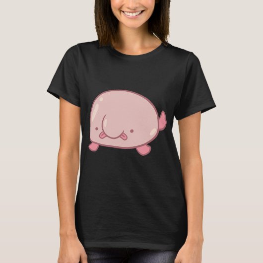 T-shirt Joli poisson blob (Devant)