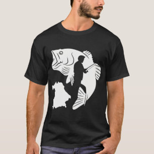 T-shirt Joli poisson-chat