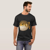 T-shirt Joli poisson-globe (Devant entier)