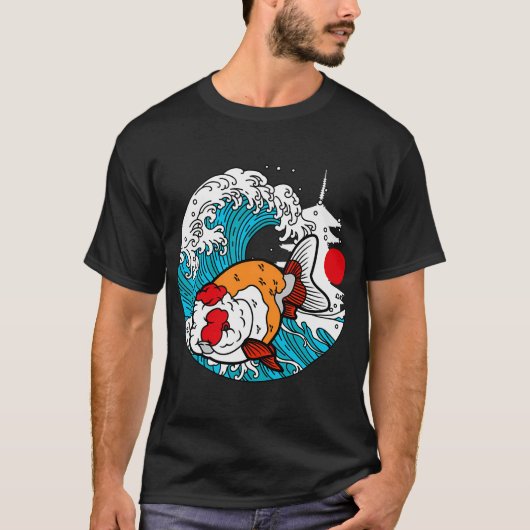 T-shirt Joli poisson Ranchu (Devant)