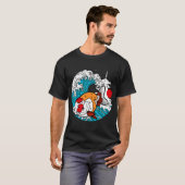 T-shirt Joli poisson Ranchu (Devant entier)