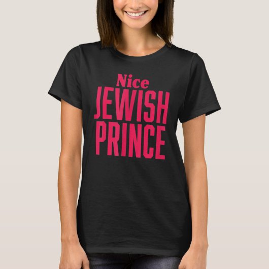 T-shirt Joli Prince Juif Joyeux Hanoukka Prince (Devant)