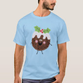 T-shirt Joli Pudding de Noël (Devant)