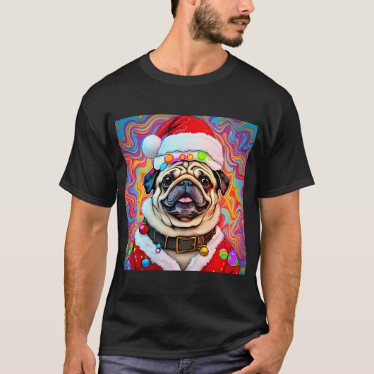 T-shirt Joli Pug (Devant)