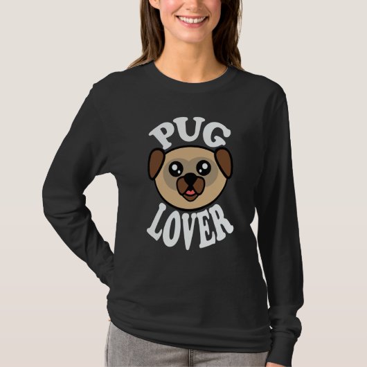 T-shirt Joli Pug (Devant)