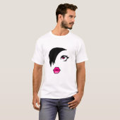 T-shirt joli punk 80 filles (Devant entier)