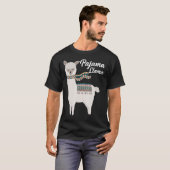 T-shirt Joli Pyjama Llama Lit Heure Llama Pyjama Classique (Devant entier)