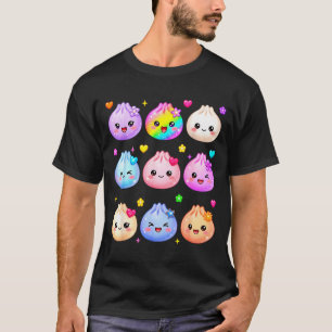 T-shirt Joli ravioli kawaii pastel arc-en-ciel anime anniv
