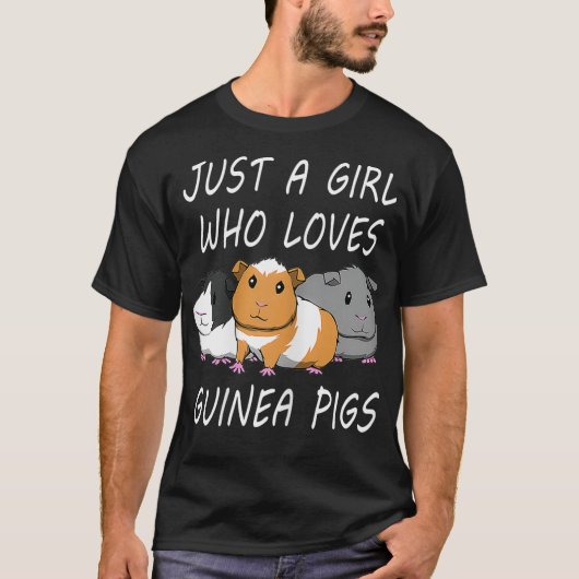 T-shirt Joli Rodent Dit Guinée Pig Mom (Devant)
