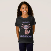 T-Shirt Joli rose I Axolotl Questions Enfants (Devant entier)