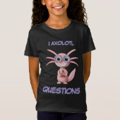 T-Shirt Joli rose I Axolotl Questions Enfants (Devant)