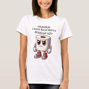 T-shirt Joli rouleau de papier toilette se plaindre