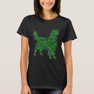 T-shirt Joli Saint-Patrick Retriever doré Chiens Papa Jour