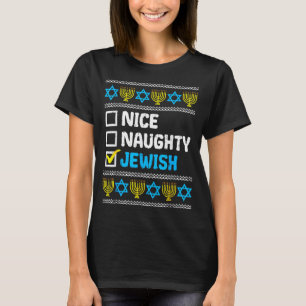 T-shirt Joli sale juif laid pull de Hanukkah Chanukah