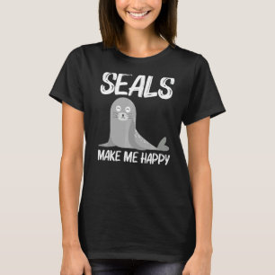 T-shirt Joli Sceau Pour Hommes Femmes Zoo Lion Mer Animal