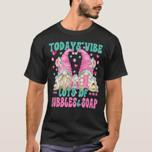 T-shirt Joli Soap Faisant Gnomes Drôle Bubbles Dit Pour S