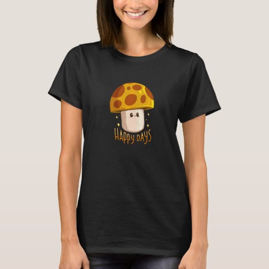 T-shirt Joli Soleil Shroom Nostalgie Plantes Et Zombies Ha (Devant)