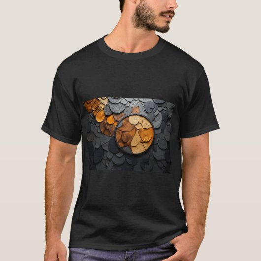 T-shirt Joli style d'art Tee graphique (Devant)