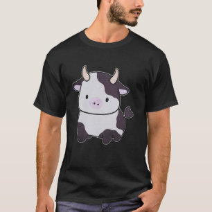 T-shirt Joli taureau de vache laitière avec des cornes ado