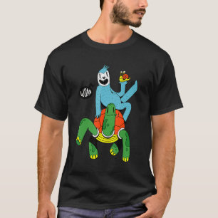 T-shirt Joli Tee Enfants Avec Tortue Fente Et Escargot Drô