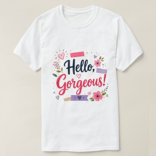 T-shirt Joli Tee Floral (Design devant)
