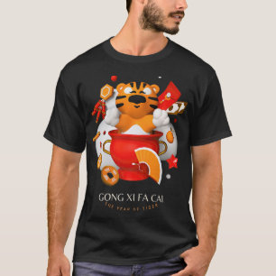 T-shirt joli tigre du Bengale année du tigre Premium