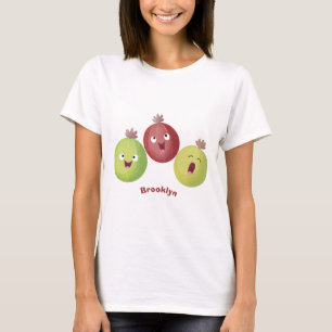 T-shirt Joli trio gooseberry chantant dessin animé