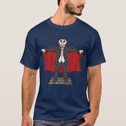 T-shirt Joli Vampire/Dracula (Devant)