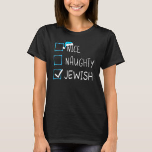 T-shirt Joli vilain juif laid Hanukkah Chanukah Juif