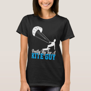 T-shirt Joli Voler Pour Un Kiteguy Kite Volant Kiter Windy