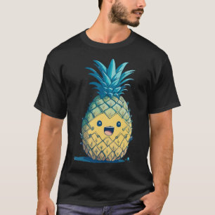T-shirt Jolie ananas souriant