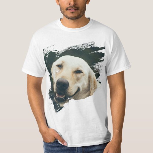 T-shirt Jolie conception de chien (Devant)