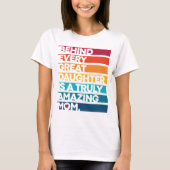 T-shirt Jolie conception pour la Journée des mères (Devant)