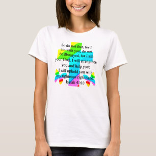 T-SHIRT JOLIE COUVERTURE DE COURSE ISAIAH 41:10 CONCEPTION