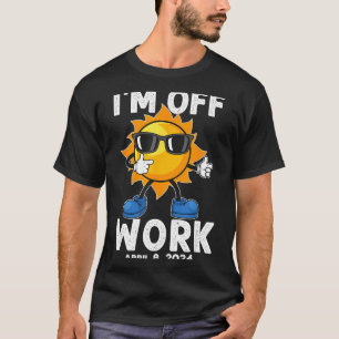 T-shirt Jolie éclipse solaire soleil hors travail