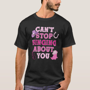 T-shirt Jolie esthétique rose cowgirl sudiste musique coun