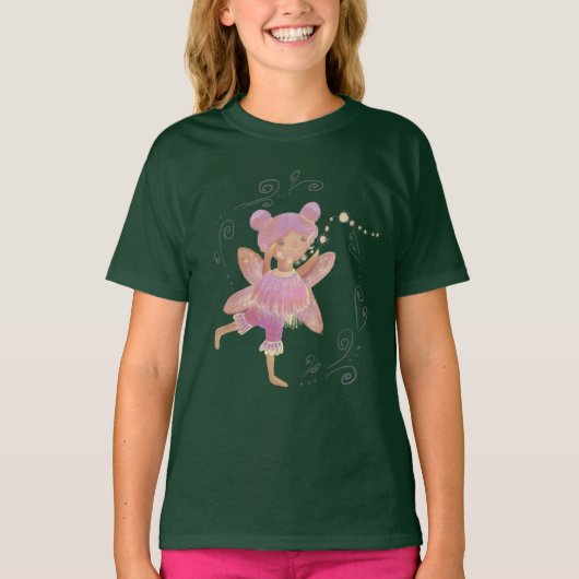 T-shirt jolie fée d'anniversaire (Devant)