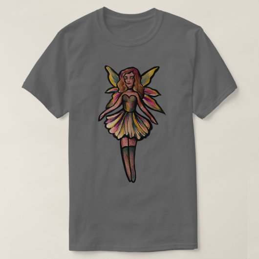T-shirt Jolie fée d'art de fées druides conceptions par La (Design devant)