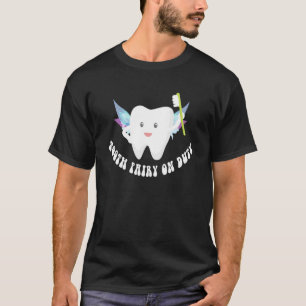 T-shirt Jolie Fée des Dents en Service pour Enfant Homme F