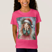 T-Shirt Jolie Fée Joyeux Noël (Devant)