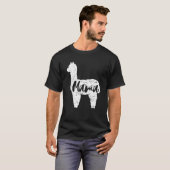 T-shirt Jolie Fier Mama Llama Alpaca Joyeuse Fête des mère (Devant entier)