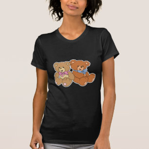 T-shirt Jolie fille et garçon ours
