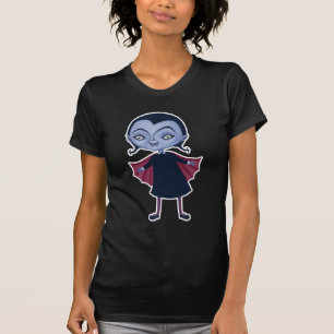 T-shirt jolie fille vampire écolière