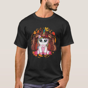 T-shirt Jolie Filles d'Action de grâces Enfants Toddler T