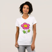 T-shirt Jolie fleur (Devant entier)